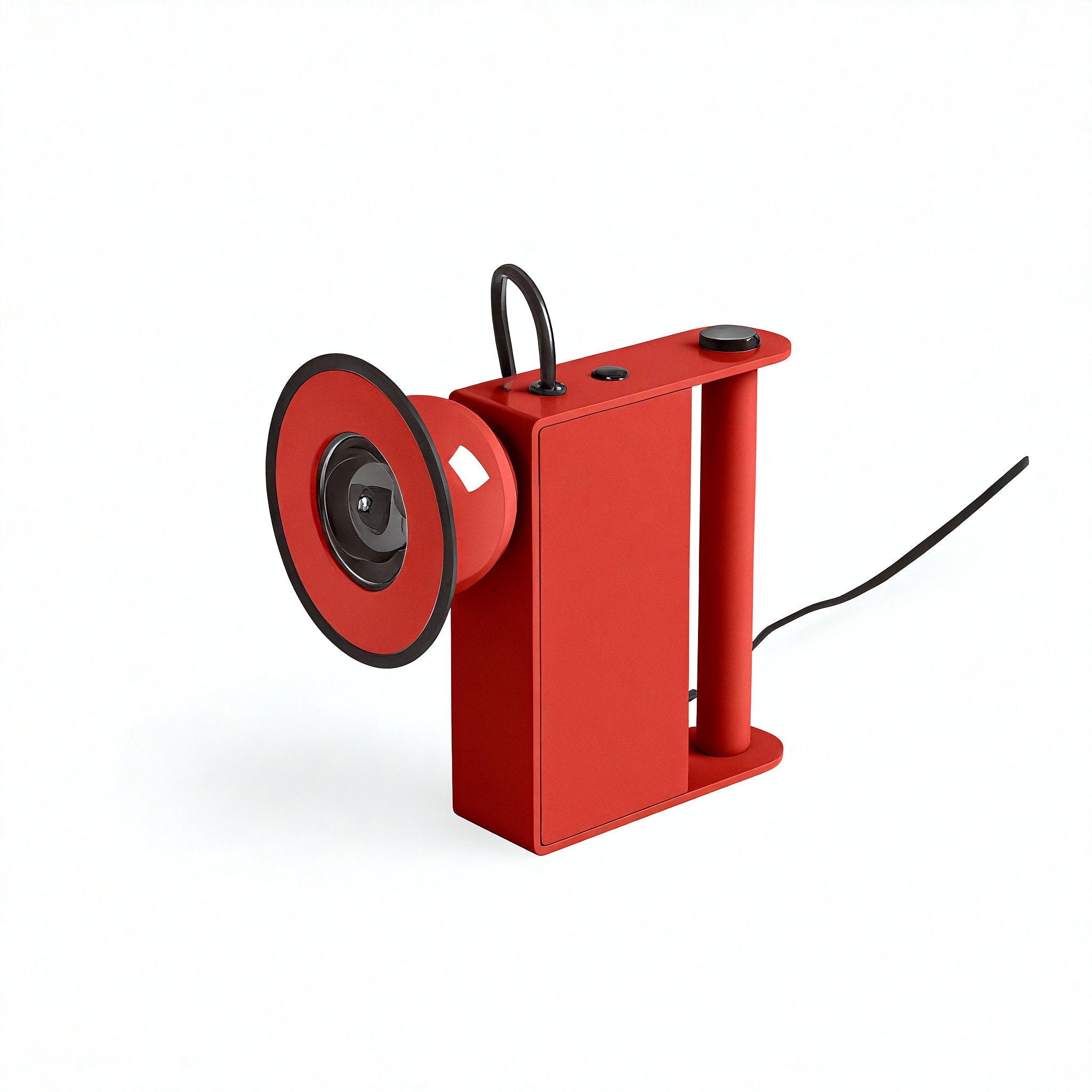 Retro Minibox Table & Wall Lamp