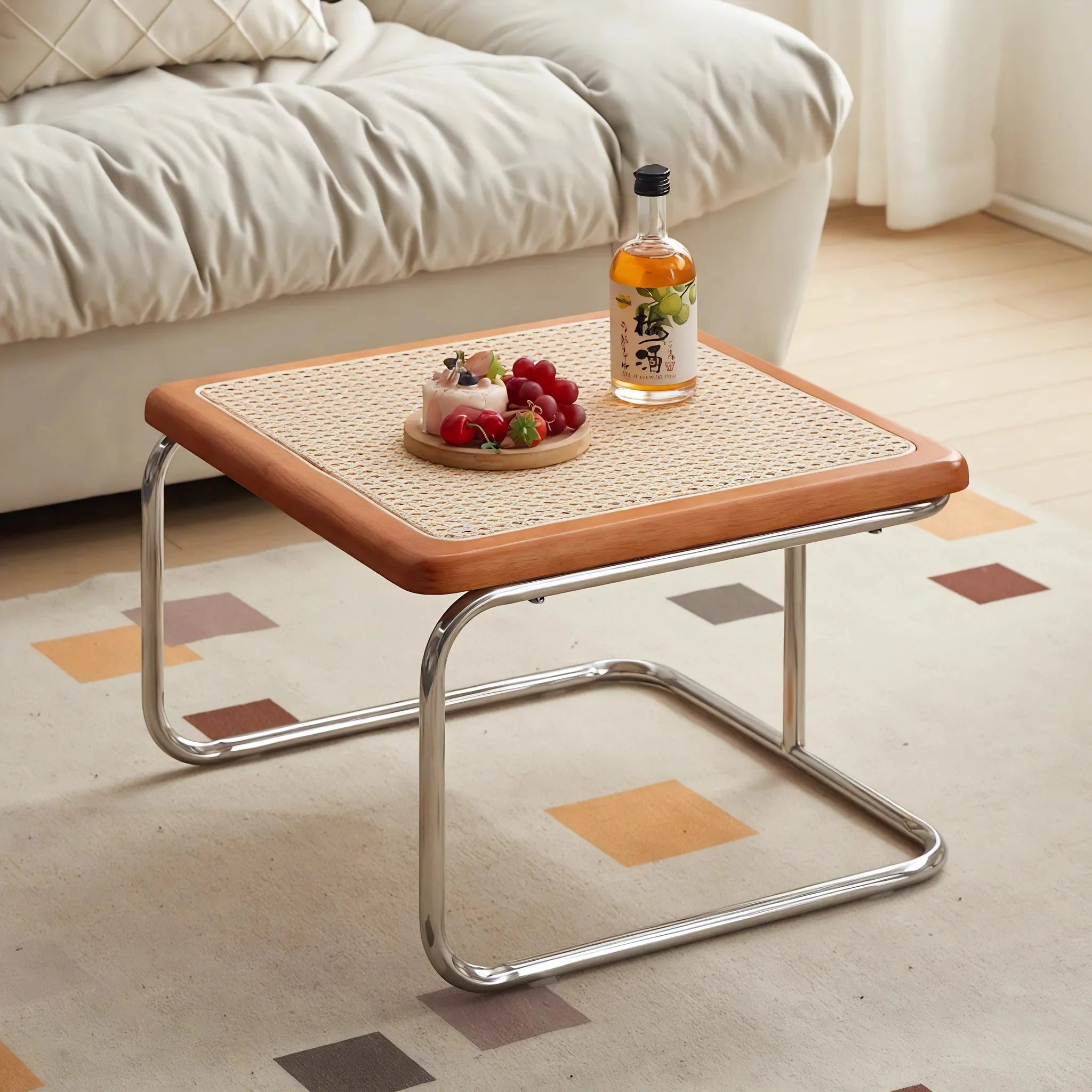 RATTAN-MODERNE | Retro Nordic Coffee Table