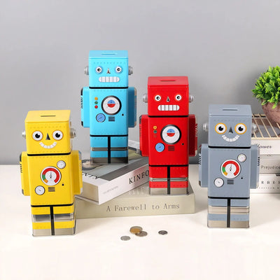 FLIPPY-ROBOT | Metal Coin Bank