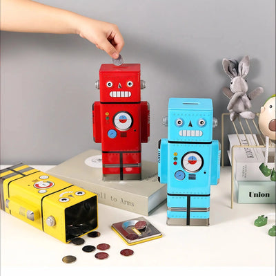 FLIPPY-ROBOT | Metal Coin Bank