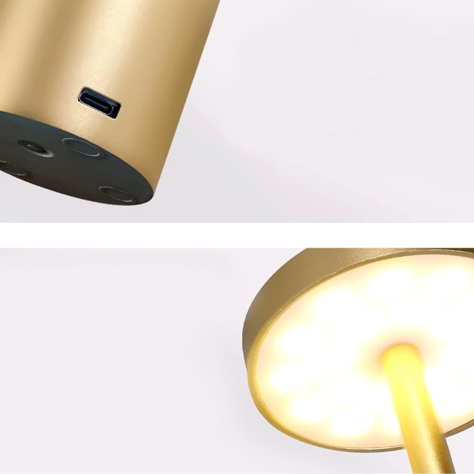 Retro Table Lamp - 3 Color Touch Dimmable LED