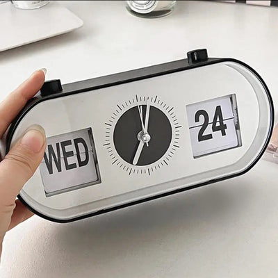 Retro Desktop Clock - Flip Mechanical Alarm