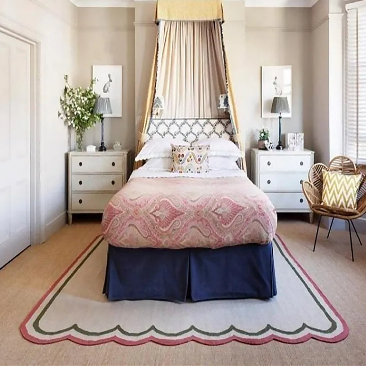 Retro Cloud Carpet - French Style Area Rug Mat