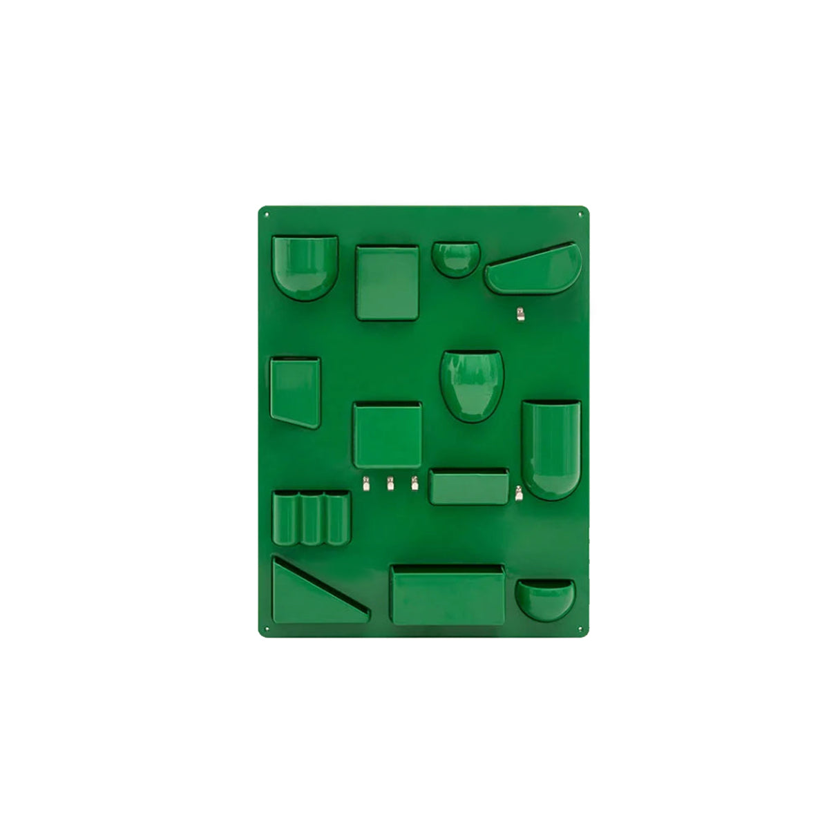 Wall Mount Organizer - Retro Colored Storage Rack 15 Slots