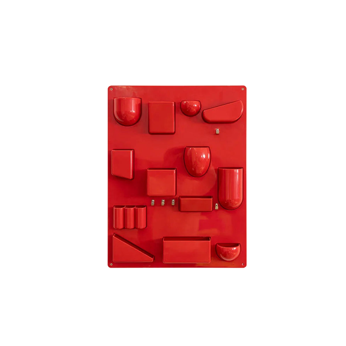 Wall Mount Organizer - Retro Colored Storage Rack 15 Slots