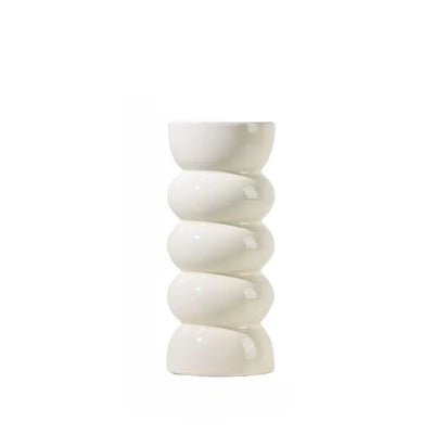 UNDULA | Ripple Elegance Ceramic Vase