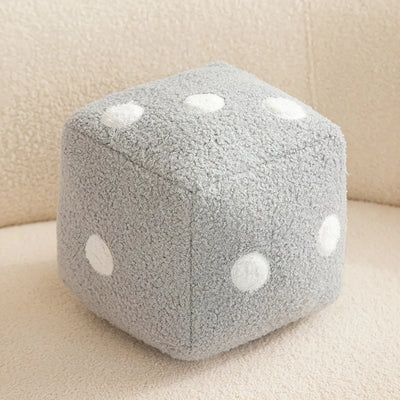 DICE-LUXE | Nordic Embroidered Plush Cube