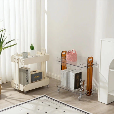MODERNIST | Acrylic Rolling Utility Cart