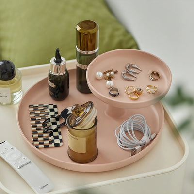 Rotary Tray | Two-Tier Utility Tray