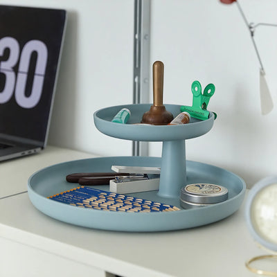 Rotary Tray | Two-Tier Utility Tray
