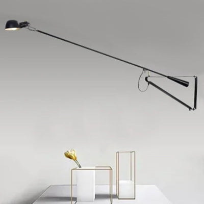 Industrial Wall Lamp | Adjustable Rotating Metal Sconce