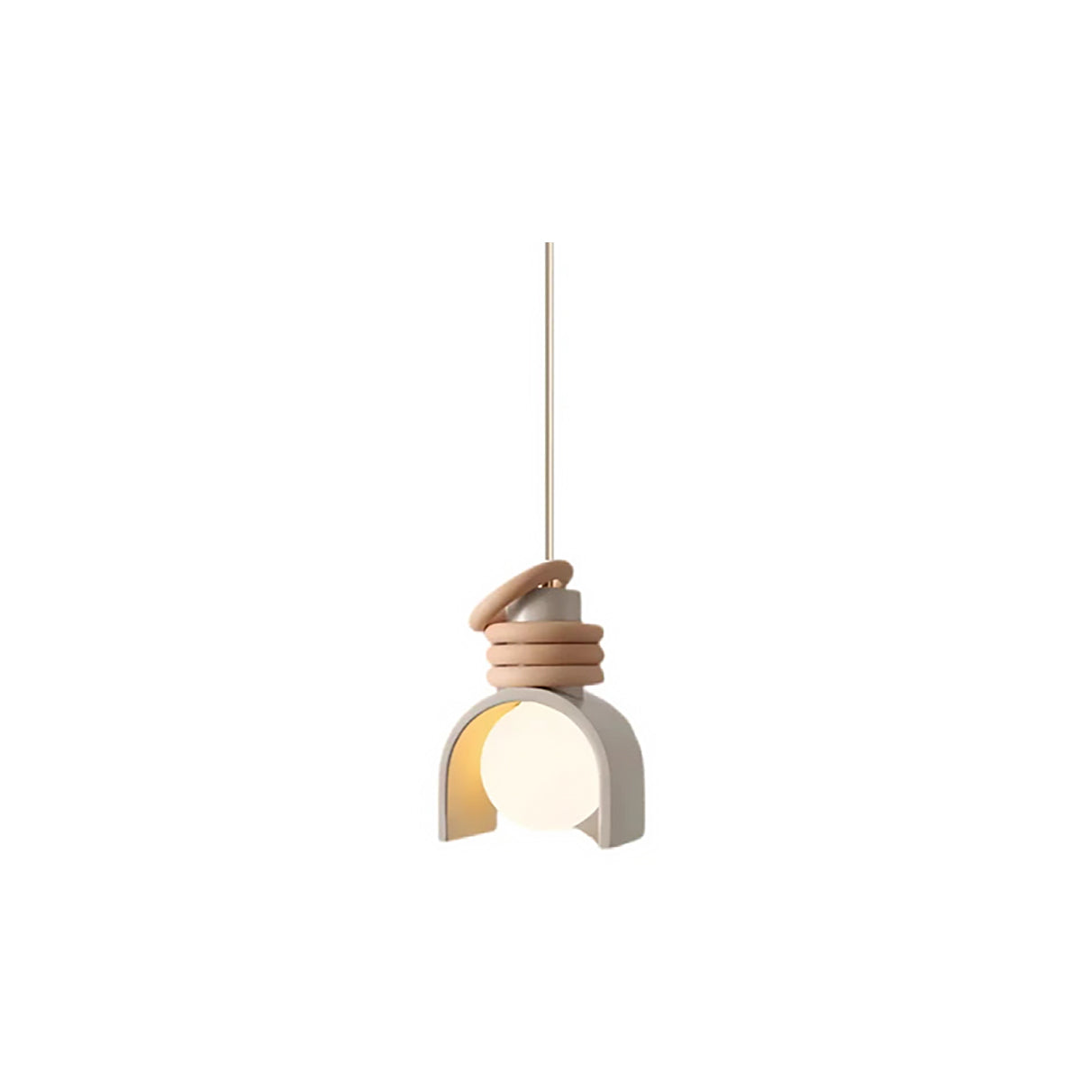 Rubber Band Pendant Lamp - Retro Ceiling Fixture