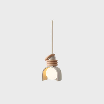 Rubber Band Pendant Lamp - Retro Ceiling Fixture