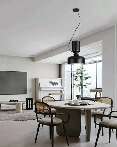 Iron Pendant Chandelier - Illusion Art LED Ceiling Light