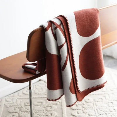 Jacquard Vine Throw | Cozy Sofa Throw, Machine Washable