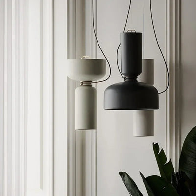 Iron Pendant Chandelier - Illusion Art LED Ceiling Light