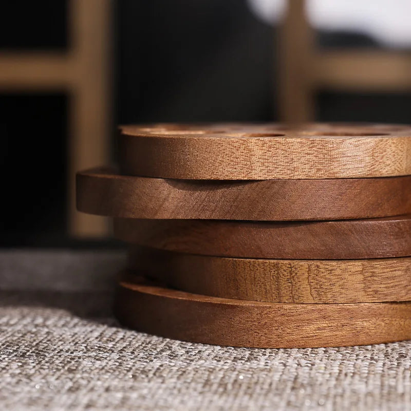 Wooden Drink Coaster - Lotus Root Eco Friendly Pad
