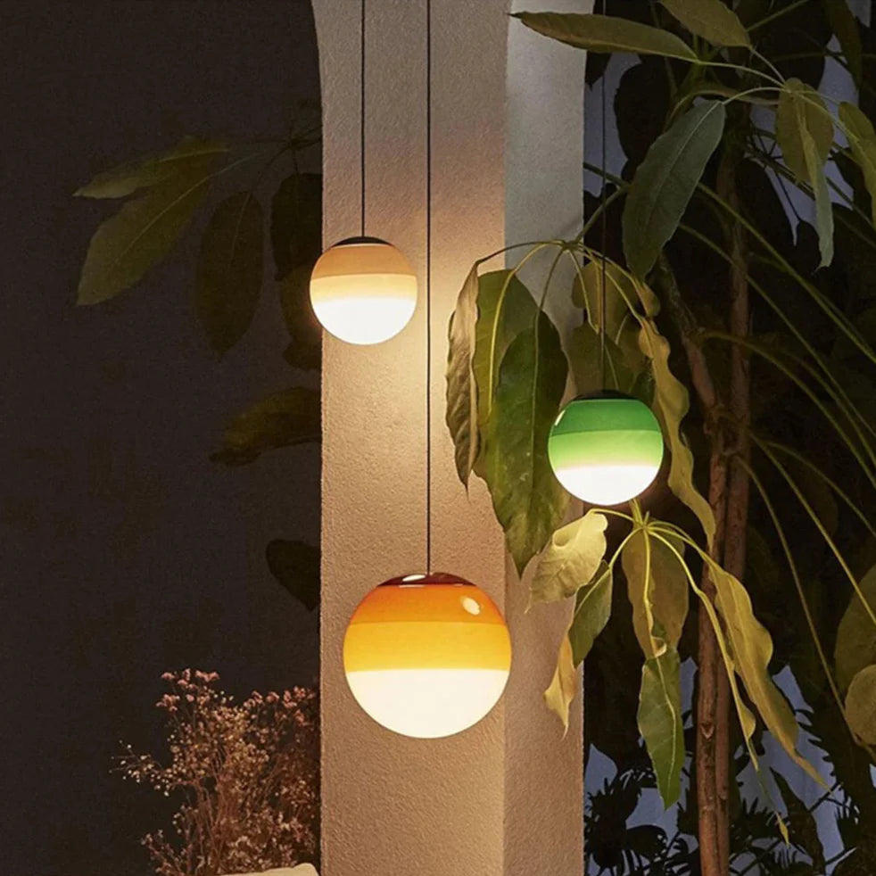 Nordic Pendant Lamp | Elegant Candy Glass Ceiling Fixture