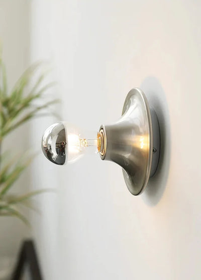 Industrial Wall Ceiling Lamp - Vintage Metal Frame Light