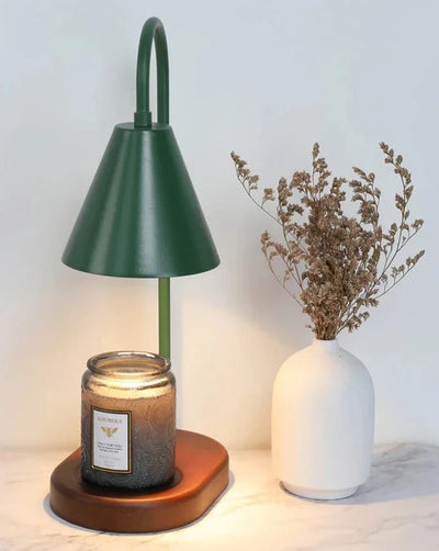 Candle Warmer Electric - Wood Base Sleek Design