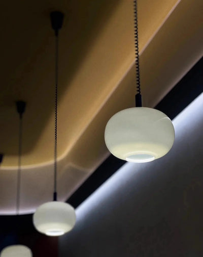 Retro Pendant Lamp – Colorful Coil Nordic Lighting Fixture
