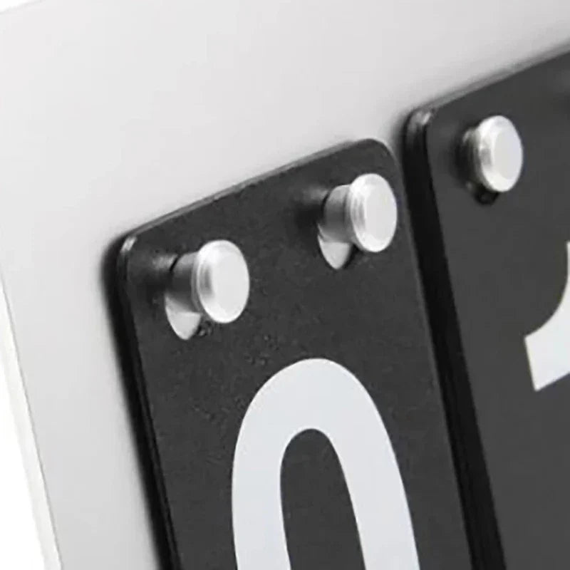 Vintage Metal Calendar - Classic Desktop Frame