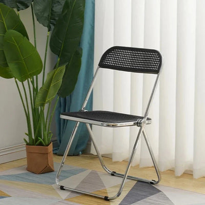 Foldable Mesh Chair | Durable Metal Frame | Nordic Design