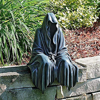 Grim Reaper Statue | Spooky Halloween Dark Fantasy Decor