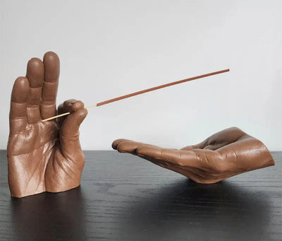 Palm Incense Holder - Resin Stick Holder Decor