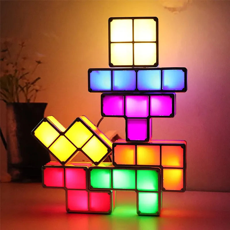 Stackable Table Lamp - Soft Mood Lighting With Knob Switch