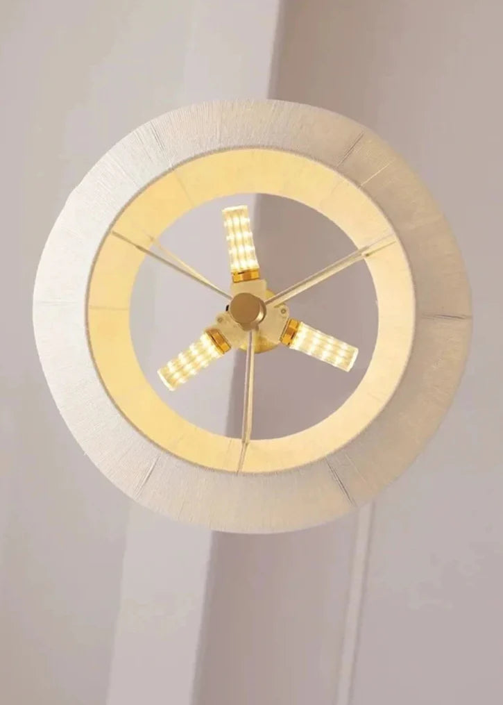 Rattan Ceiling Pendant Light | Handwoven Hemp Rope Lamp