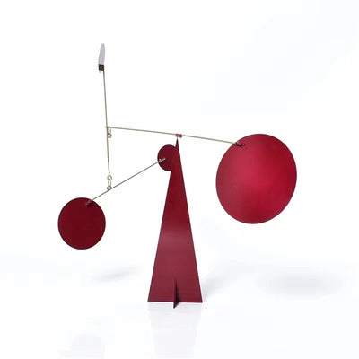 Metal Balance Ornament – Unique Decorative Sculpture 17.7" x 16"