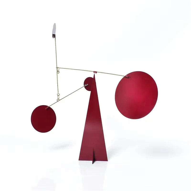 Metal Balance Ornament – Unique Decorative Sculpture 17.7" x 16"