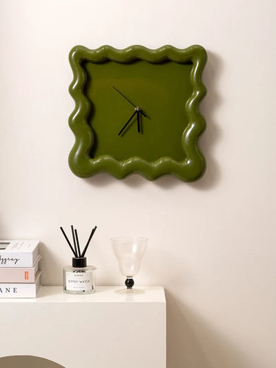 Cloud Frame Wall Clock - Modern Kids Room Decor