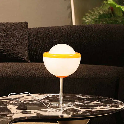 Retro Wine Glass Lamp - Vintage Table Light with USB Power