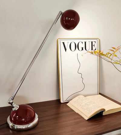 Retro Table Lamp – Haus Theory Rotating Ball Minimalist Lighting