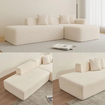 L-Shape Sectional Sofa - Modular Cloud Couch