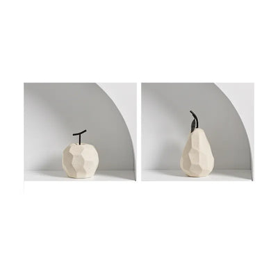 Ceramic Apple And Pear - Handcrafted Nordic Decor