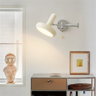 Nordic Wall Lamp – Cream Adjustable Wall Fixture