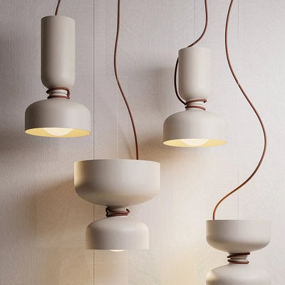 Iron Pendant Chandelier - Illusion Art LED Ceiling Light