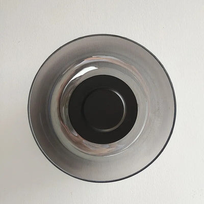 Glass Bowl Wall Lamp | Minimalist Warm White Wall Light