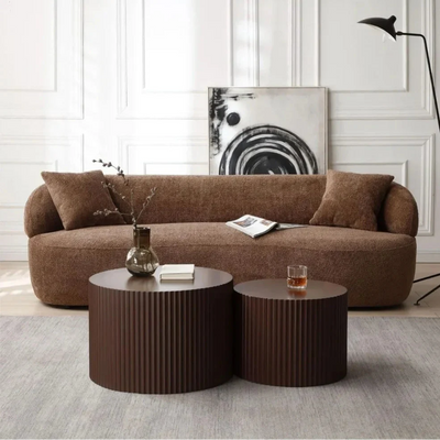 3-Seat Lounge Sofa | Modern Living Room Couch With Pillows