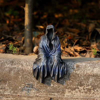 Grim Reaper Statue | Spooky Halloween Dark Fantasy Decor