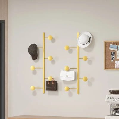 Nordic Branch Hanger - Round Wall Coat Rack