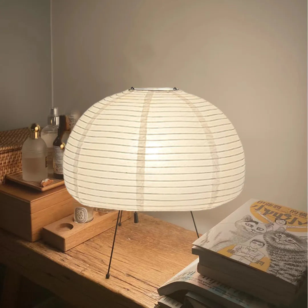 Japanese Rice Paper Lamp – Akari Noguchi Style Lighting