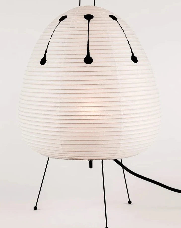 Wabi-Sabi Lantern Lamp - Japanese Rice Paper Lighting