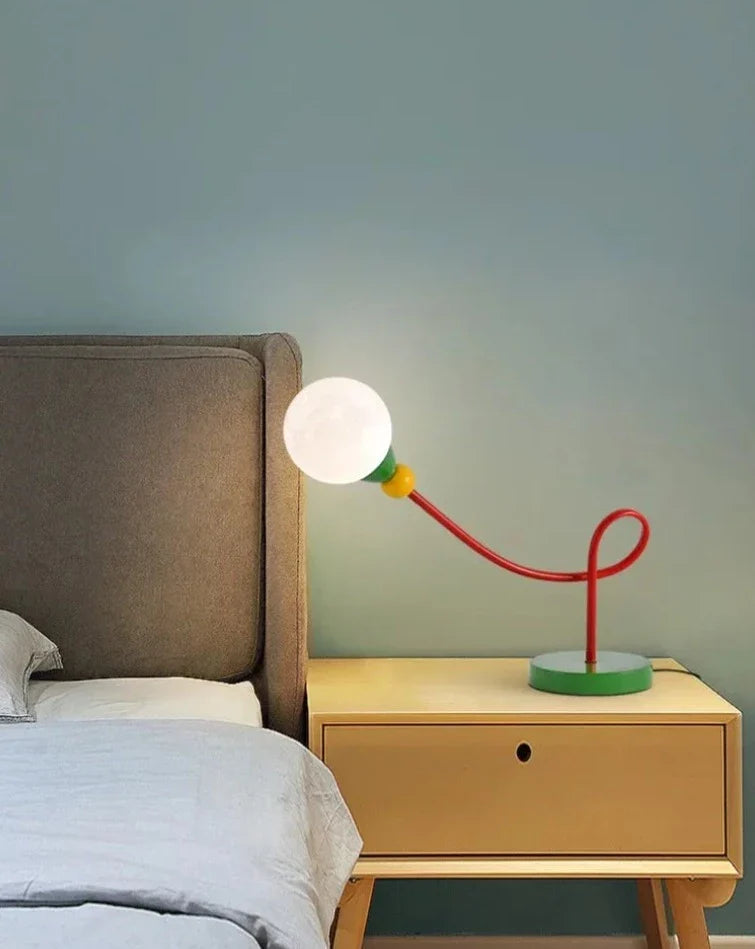 Colorful Moon Lamp - Wired Adjustable LED Light