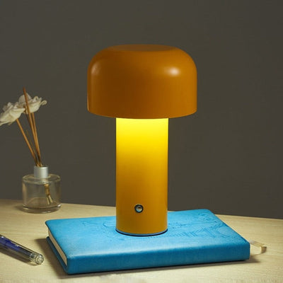 Retro Mushroom Lamp - Cordless Table Lamp