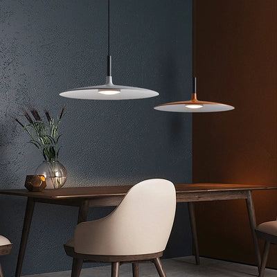 Minimalist Ceiling Light - Aluminium Pendant Lamp With Adjustable Wire