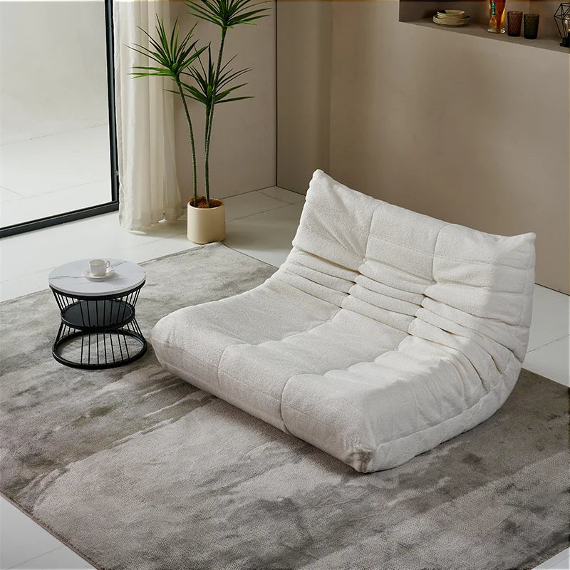 Teddy Velvet Sofa - Two-Seater Foam Loveseat